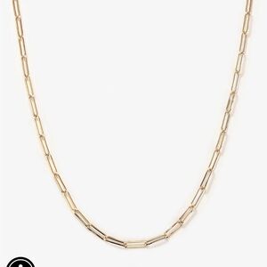 Melinda Maria Baby Samantha Paperclip Necklace